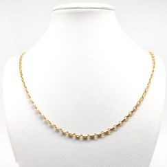51cm Eslabón de Fantasía en Oro 18K 20.26g