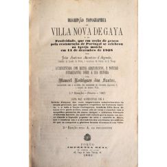 DESCRIPCIÓN TOPOGRÁFICA DE VILLA NOVA DE GAYA