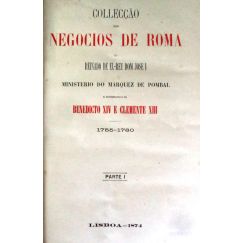 Colección de los Negocios de Roma en el Reinado de El Rey Don José I.