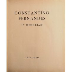 CONSTANTINO FERNANDES EM MEMÓRIA 1878-1920.