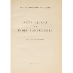 ARTE CRISTIANA EN LA INDIA PORTUGUESA.