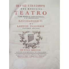 De los vicios, y de los defectos del moderno teatro