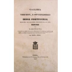 GALERÍA DE LOS VIRREYES Y GOBERNADORES DE LA INDIA PORTUGUESA.