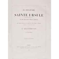 LA LEYENDA DE SANTA ÚRSULA [ENCUADERNACIÓN ARTÍSTICA]