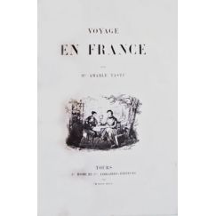VIAJE A FRANCIA. [ENCUADERNACIÓN ARTÍSTICA S. XIX.]