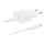 Samsung 25W USB-C Adaptador Rápido EP-T2510 con Cable - Blanco