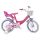 Bicicleta Infantil Minnie Mouse 16" (5–7 Años, Ruedines de Apoyo, Sillín Ajustable)