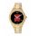 Smartwatch Tous T-Bear Connect (Smartwatch, Mujer, Oro IP y Acero, 30 m)