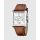 Reloj Festina Boyfriend / Rectangular Chrono F20636/1 para Mujer — Esfera de Nácar Blanco y Caja Rectangular de Acero Inoxidable