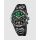 Reloj Festina Chrono Bike F20673/2 para Hombre — Esfera Negra con Detalles Verdes y Brazalete de Acero