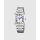 Reloj Festina On the Square F20679/1 para Mujer — Esfera Plateada y Caja Cuadrada de Acero Inoxidable