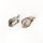 Aretes de plata con clip S925 4.45g 25mm
