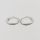 Aretes de argolla de plata S925 0.49g 13mm