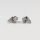 Aretes de plata con Piedras S925 0.8g 7mm