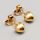 Aretes en Oro 18K 1.58g 5mm