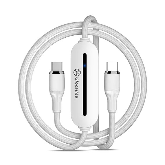 GlocalMe Cable Unicord Hotspot Wifi Móvil incl. 10GB Datos
