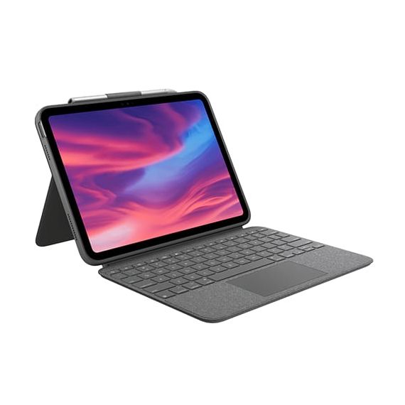 Logitech Combo Touch iPad 10.9 10.Gen QWERTY (ES) - Gris