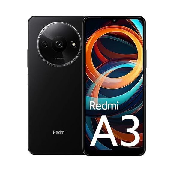 Xiaomi Redmi A3 4G Dual Sim 3GB RAM 64GB - Negro
