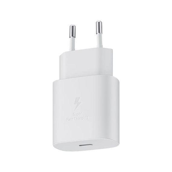 Samsung 25W USB-C Adaptador Rápido EP-TA800 a Granel - Blanco