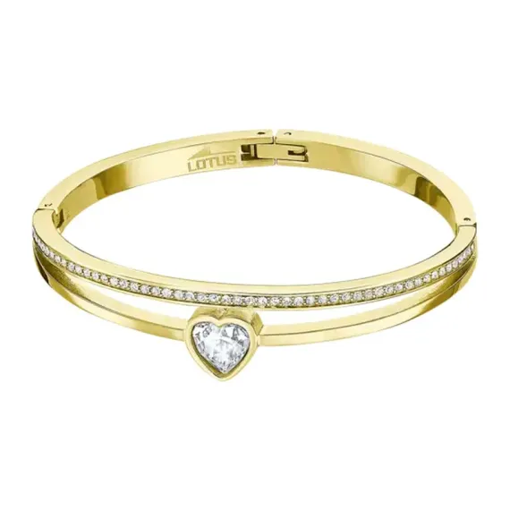 Lotus Style LS2121-2/1 Bliss bracelet in polished stainless steel