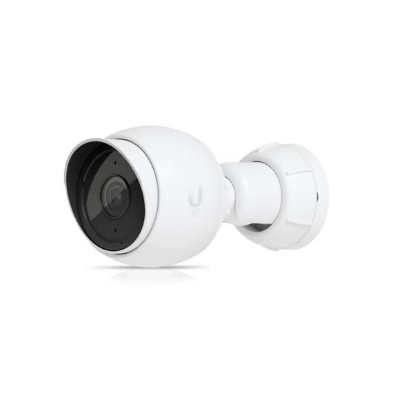 Cámara de Seguridad IP Ubiquiti UniFi Protect G5 Bullet 2K HD (4MP, Visión Nocturna, Detección IA, PoE, IPX4) — Blanco