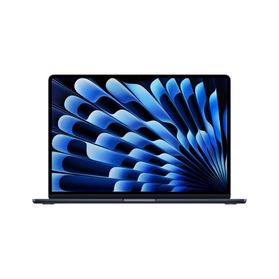 Ordenador Portátil Apple MacBook Air 15.3" (2025) (Apple M4, 24 GB RAM, 512 GB SSD, Liquid Retina) — Midnight
