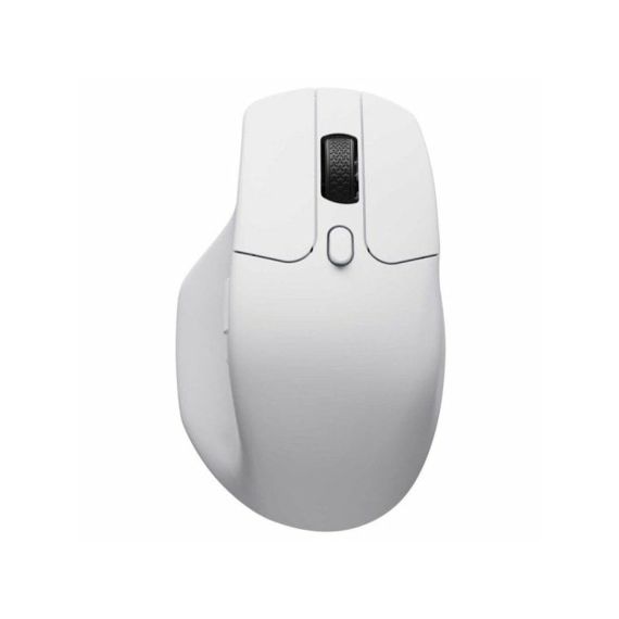 Ratón Inalámbrico Keychron M6 Dual-Mode (Bluetooth 5.1 / 2.4GHz / USB-C), Sensor PixArt 3395, 26000 DPI, 1000Hz — Blanco