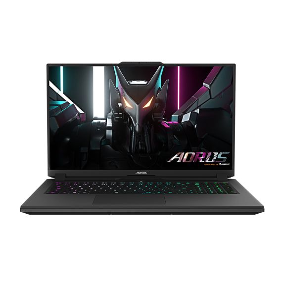 Portátil Gaming GIGABYTE AORUS 9KF-E3ES513S (Intel Core i5-12500H, 16 GB RAM, 512 GB SSD, 17.3" FHD, RTX 4060 8GB, Windows 11 Home) — Negro