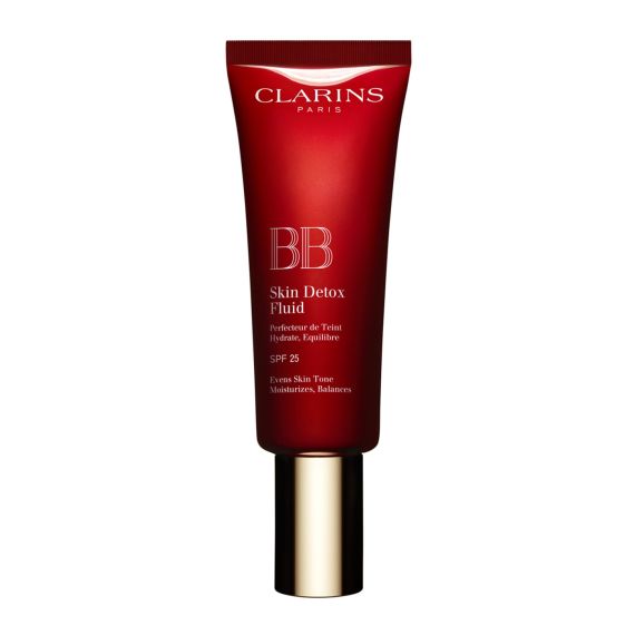 Fluido con Color Clarins BB Skin Detox Fluid SPF 25 (45ml, Perfeccionador de Piel, Acción Antipolución y Luminosidad)
