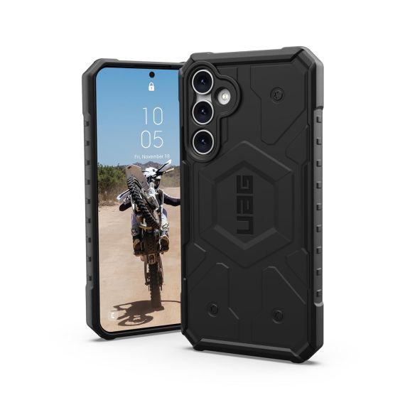 Funda Urban Armor Gear (UAG) Pathfinder para Galaxy S23 FE (Protección de Nivel Militar, Diseño Ligero en Capas) — Negra