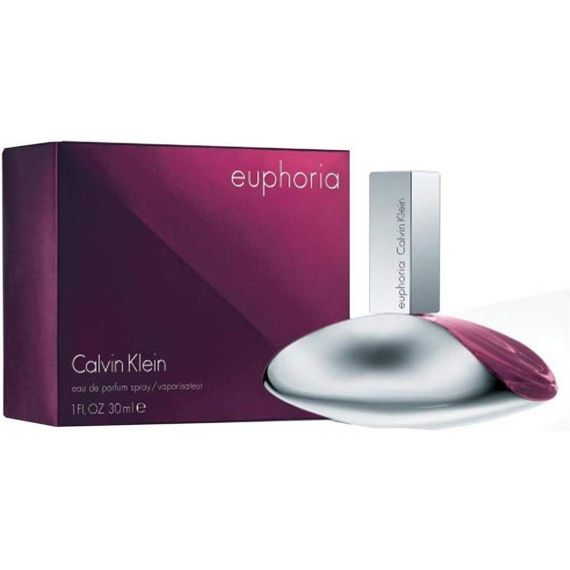 Perfume para Mujer Calvin Klein Euphoria Eau de Parfum 30ml (Fragancia Magnética, Notas de Orquídea Negra y Ámbar)