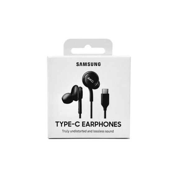 Auriculares In-Ear Samsung AKG EO-IC100 USB-C (Sonido de Alta Fidelidad, Micrófono y Control de Volumen, Cancelación de Ruido Pasiva)