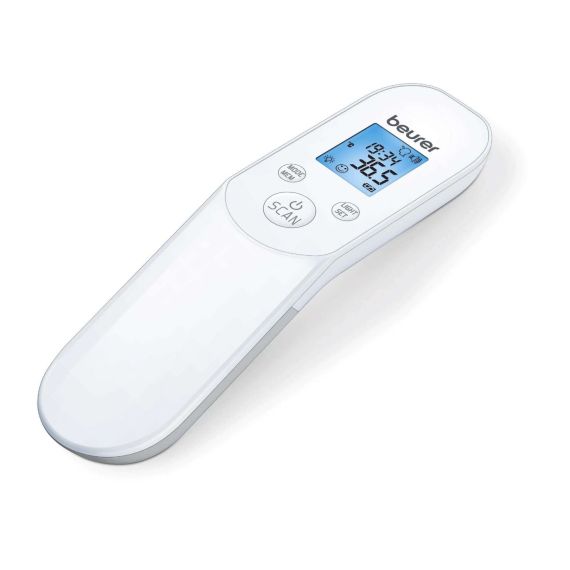 Beurer FT 85 Digital Infrared Clinical Thermometer (Non-Contact Measurement, Fever Alarm, 60-Reading Memory)