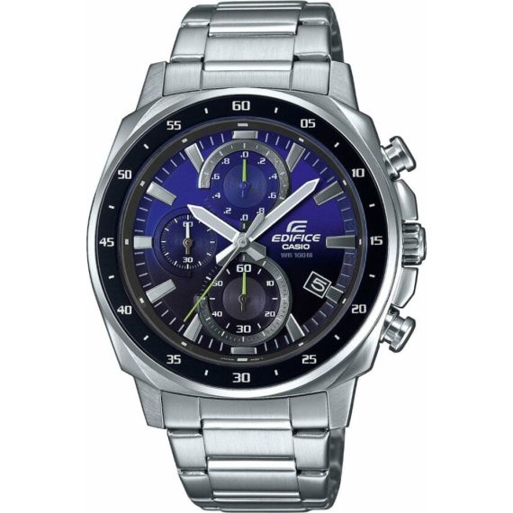 Reloj Casio Edifice Classic EFV-600D-2AVUEF para Hombre — Esfera Azul Degradado con Brazalete de Acero Inoxidable
