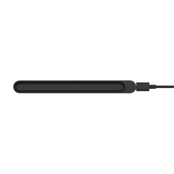 Cargador Inalámbrico Microsoft Surface Slim Pen Charger (Negro, Conectividad USB-C)