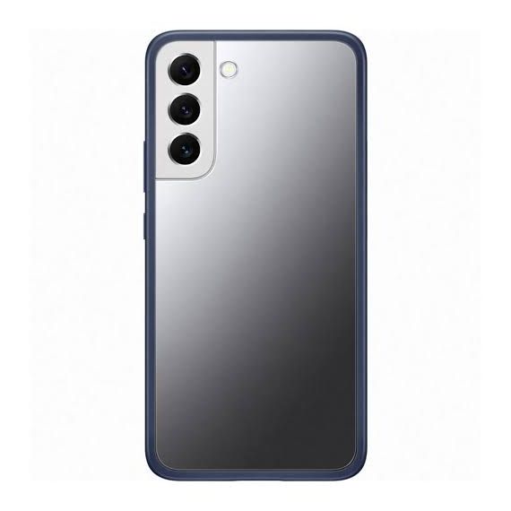 Funda Protectora para Samsung Galaxy S22 Azul Marino (Protección Resistente, Tacto Suave)