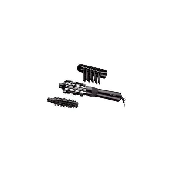 Moldeador de Pelo Braun Satin Hair 3 AS330 — Cepillo de Aire Caliente con Función de Liberación de Mechones y 2 Accesorios