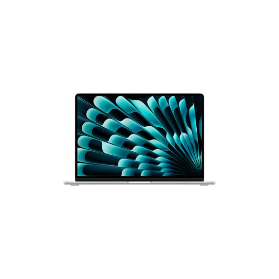 Ordenador Portátil Apple MacBook Air 15.3" (Chip M4, 24 GB RAM Unificada, 512 GB SSD, Teclado Retroiluminado) — Plata / Diseño Silencioso Sin Ventilador