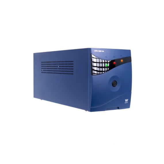 Sistema UPS Woxter SAI 1200 VA (Regulación Automática de Voltaje AVR, Batería de Reserva)