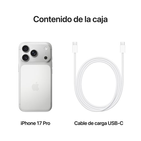 Smartphone Apple iPhone 17 Pro (256 GB, Plateado, Pantalla Super Retina XDR 6.3") — Modelo de Última Generación, 3 image