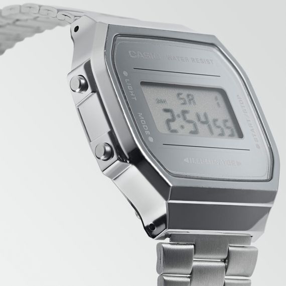 CASIO Vintage Iconic Reloj Digital / Vintage A168WEM-7EF (Digital / Vintage, Caja Cromada Plateada), 3 image