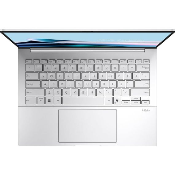 Ultrabook ASUS ZenBook 14 UX3405CA (Intel Core Ultra 9 285H, 32 GB RAM, 1 TB SSD, 14" OLED 120Hz, Win 11 Home) — Foggy Silver — Ref. PP269W, 2 image