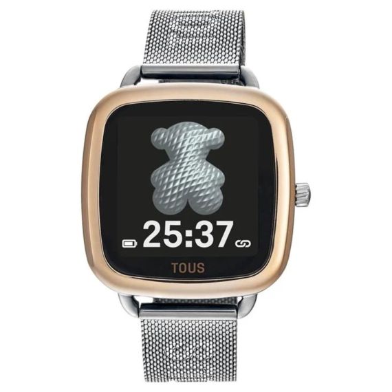 Smartwatch Tous D-Connect (Smartwatch, Mujer, Oro Rosa IP y Acero, 30 m)