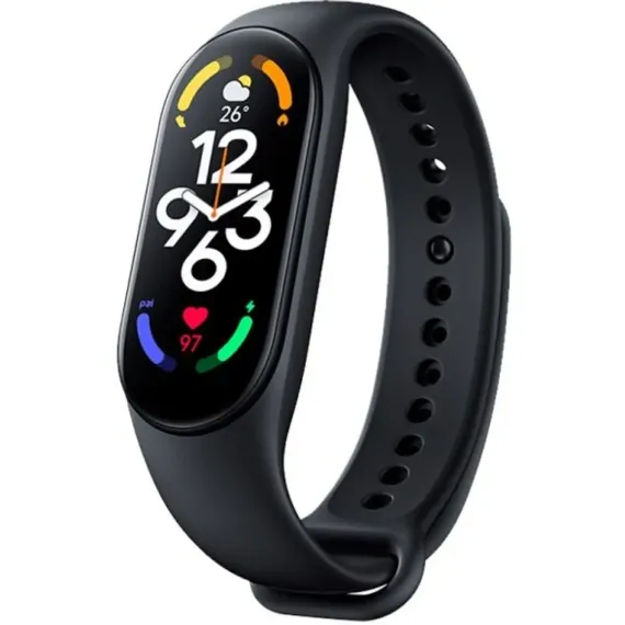 Smartband Xiaomi Smart Band 7 Versión EU (Pantalla AMOLED 1.62", Monitorización de Salud 24h, 120+ Modos Deportivos, Resistente al Agua 5ATM) — Negro