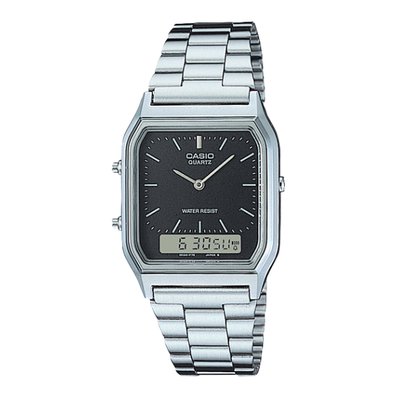 CASIO AQ-230 Ana-Digi Reloj Ana-Digi AQ-230A-1DMQYES (Ana-Digi, Caja Bicolor)