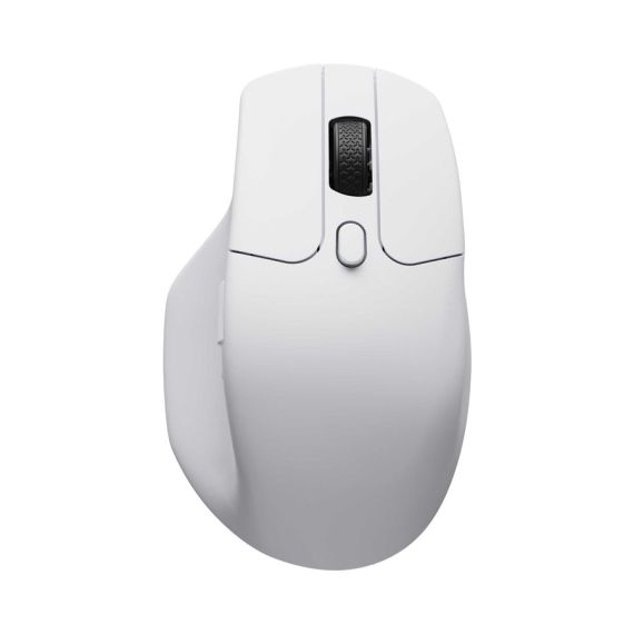 Ratón Inalámbrico Keychron M6 Dual-Mode (Bluetooth 5.1 / 2.4GHz / USB-C), Sensor PixArt 3395, 26000 DPI, 1000Hz — Blanco, 3 image