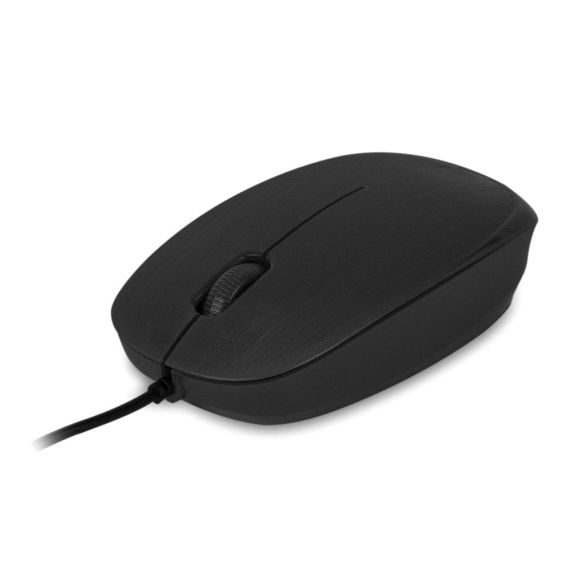 Ratón Óptico NGS Flame-C USB-C con Cable (Diseño Ergonómico, Cable de 1.5m, Plug & Play) — Negro, 3 image