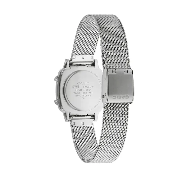 CASIO Vintage Iconic Reloj Digital / Vintage LA670WEM-7EF (Digital / Vintage, Caja Cromada Plateada), 3 image