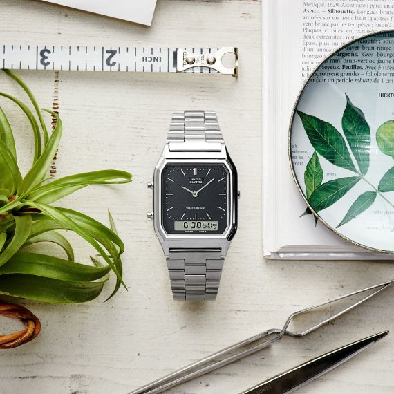 CASIO AQ-230 Ana-Digi Reloj Ana-Digi AQ-230A-1DMQYES (Ana-Digi, Caja Bicolor), 2 image