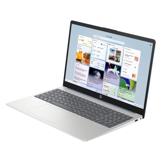 Ordenador Portátil HP 15-fd0058ns (Procesador Intel Core i5, 8GB RAM, 512GB SSD, 15.6" Full HD, QWERTY Español) — Natural Silver / Plata Natural / Acero, 3 image